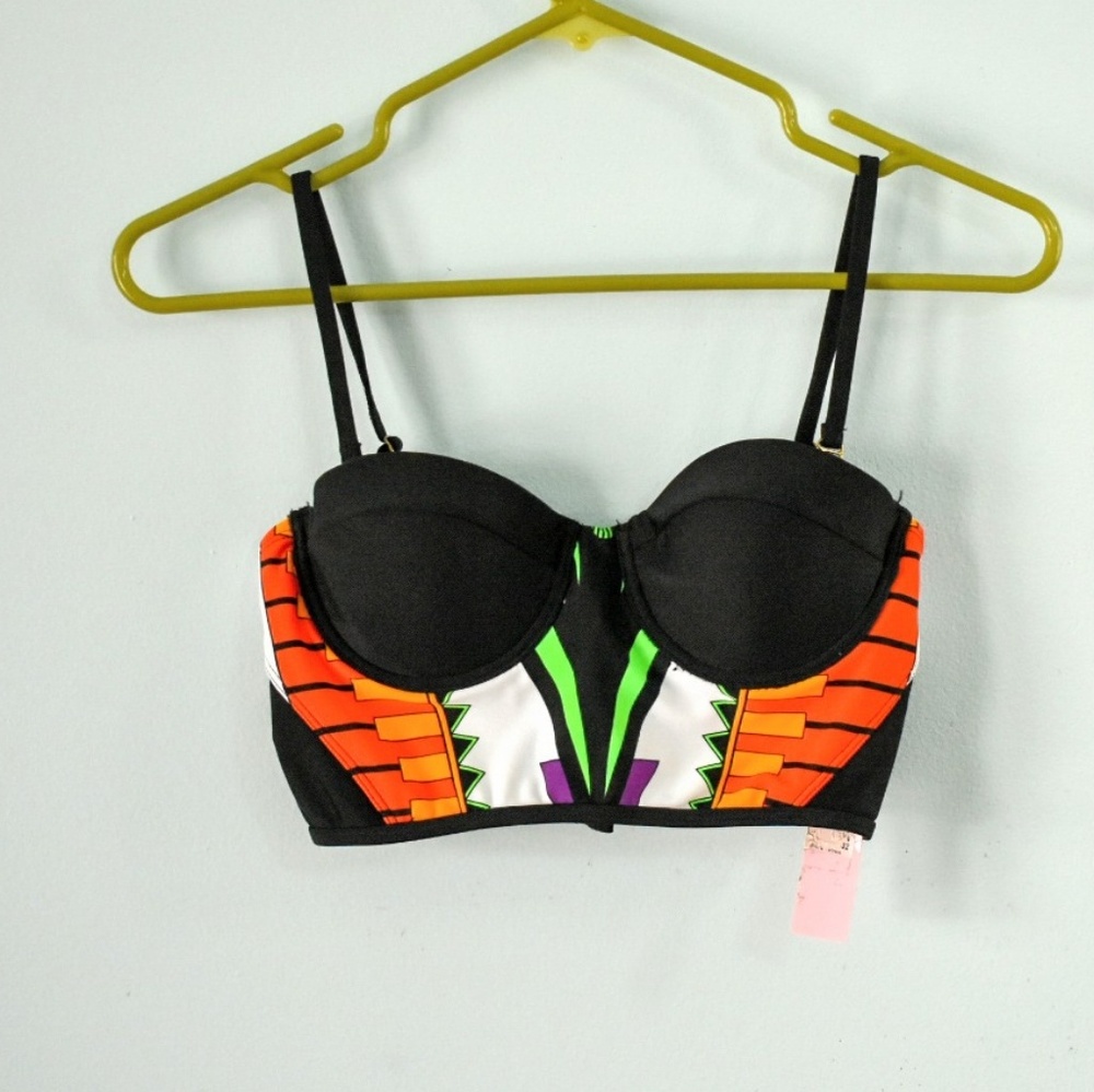Bustier bikini top